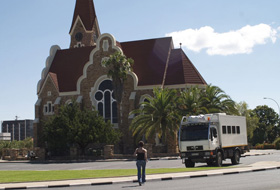 Truck in Windhoek